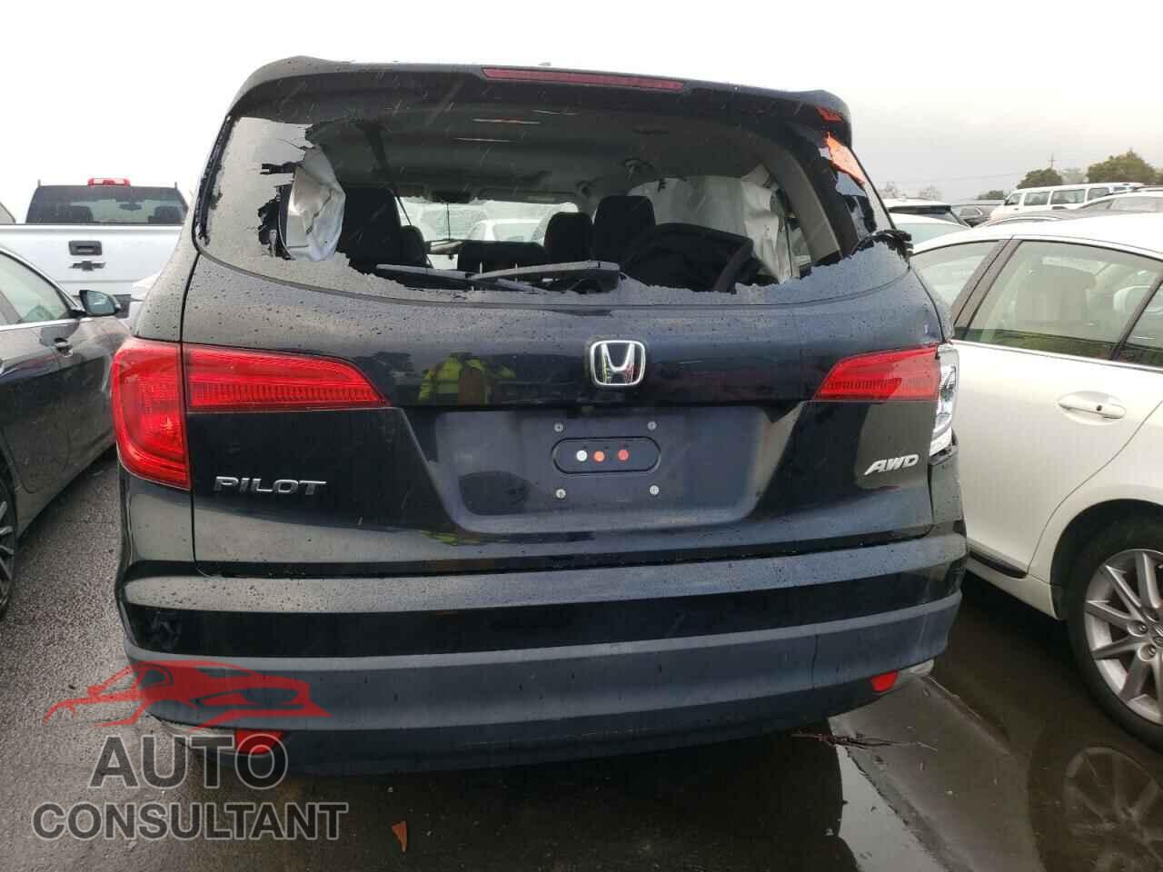 HONDA PILOT 2017 - 5FNYF6H55HB063645