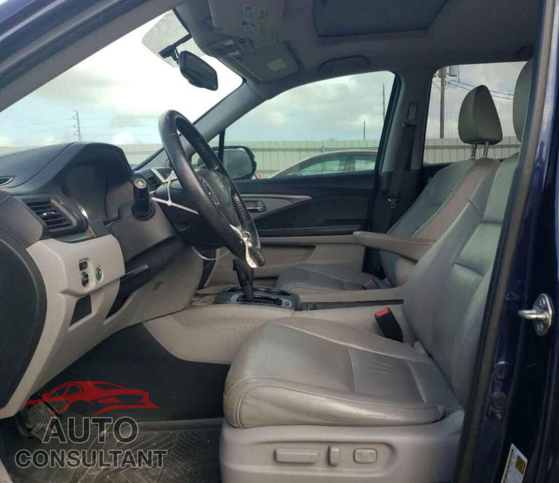 HONDA PILOT 2016 - 5FNYF5H50GB043487