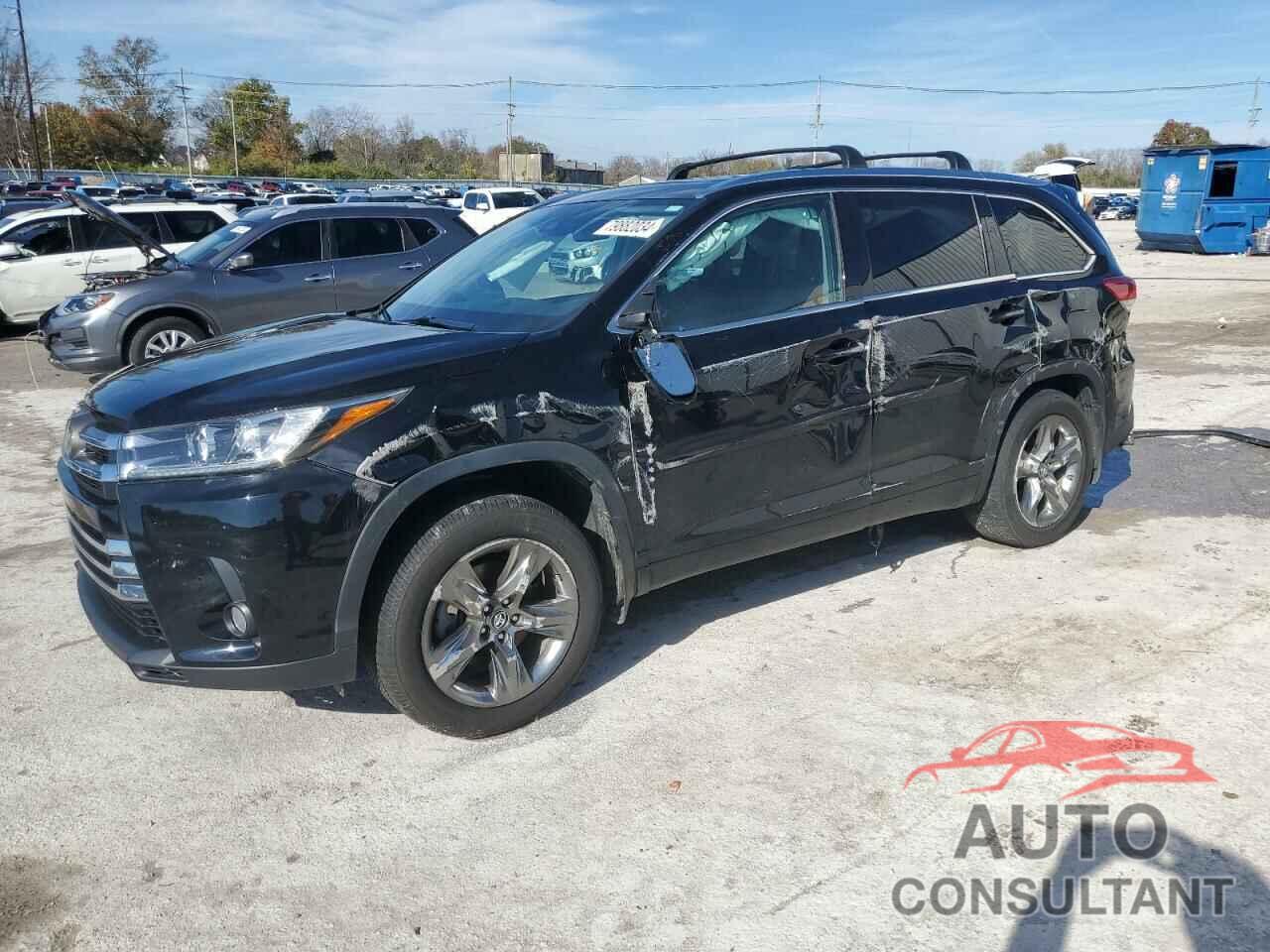 TOYOTA HIGHLANDER 2018 - 5TDDZRFH9JS836476