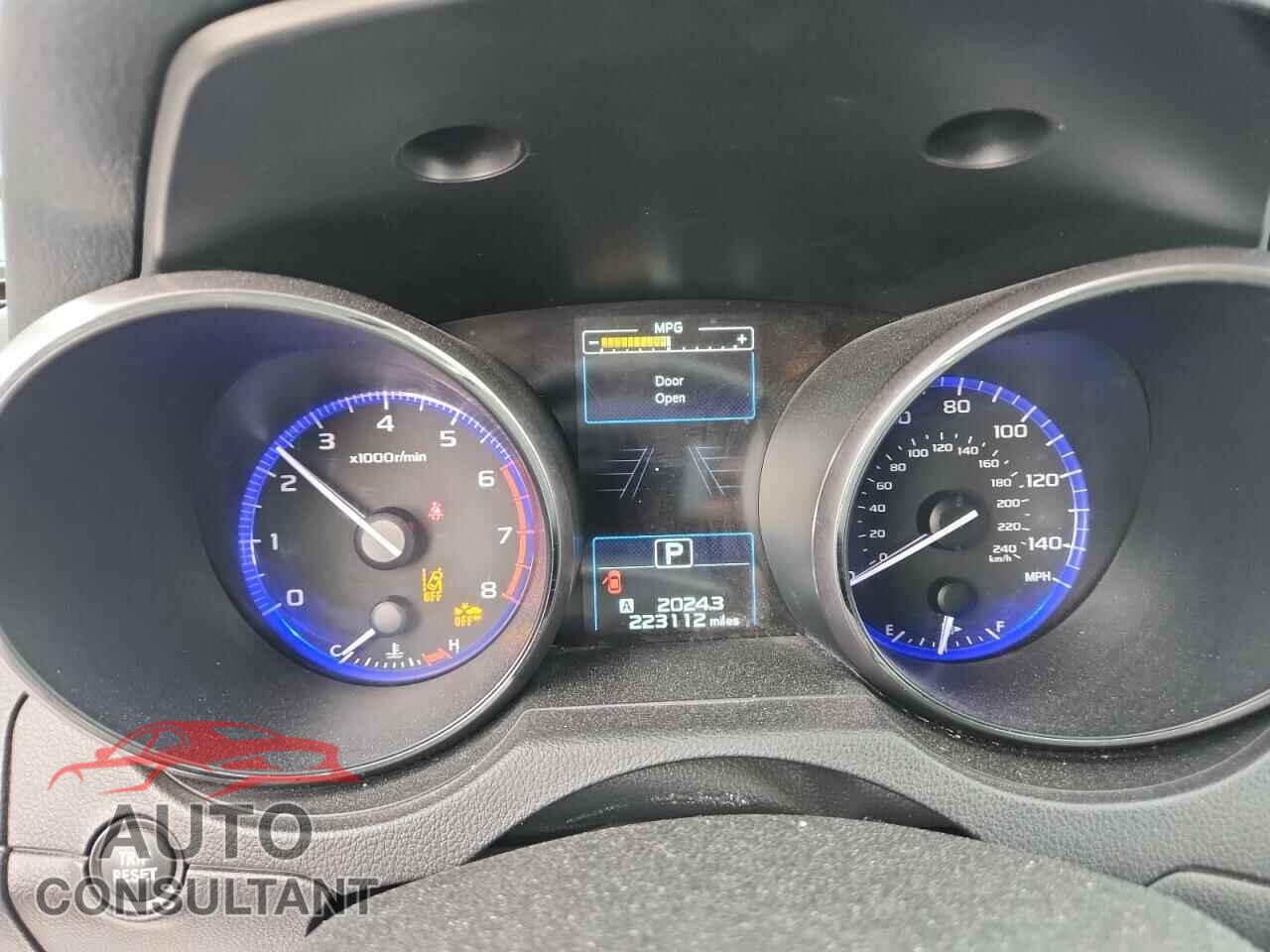 SUBARU OUTBACK 2017 - 4S4BSAFC7H3327012