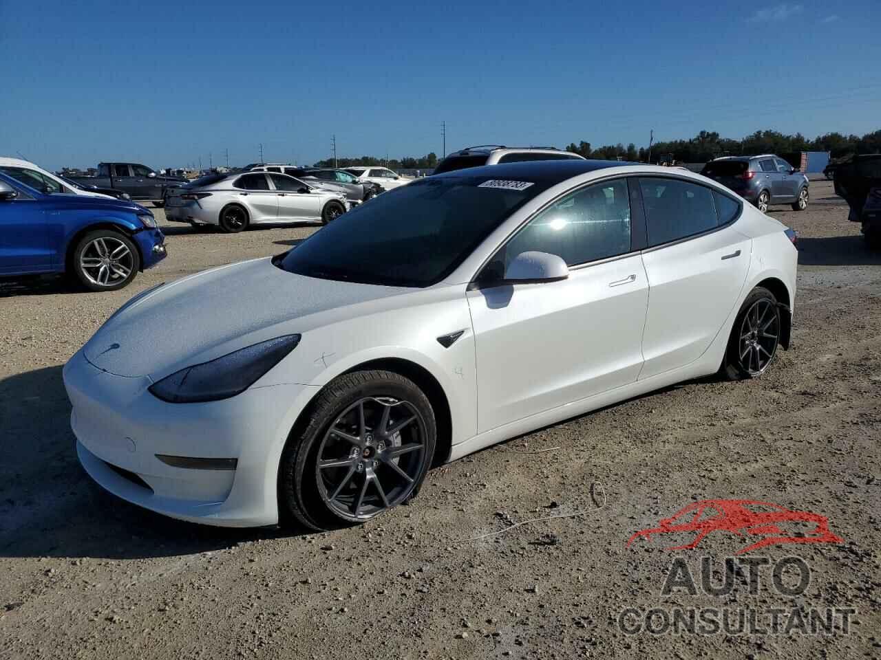 TESLA MODEL 3 2022 - 5YJ3E1EB7NF258829