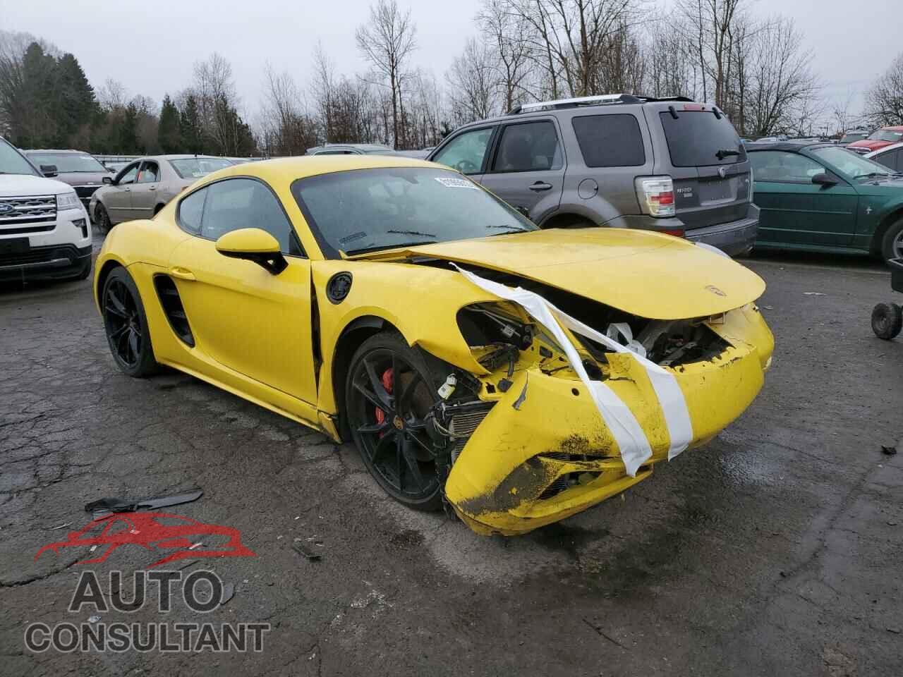 PORSCHE CAYMAN 2017 - WP0AB2A86HS285723