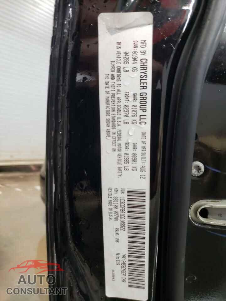 DODGE DART 2013 - 1C3CDFBA1DD109922