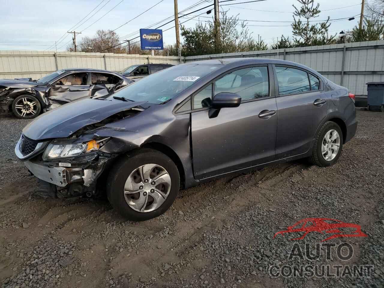 HONDA CIVIC 2014 - 19XFB2F54EE257955