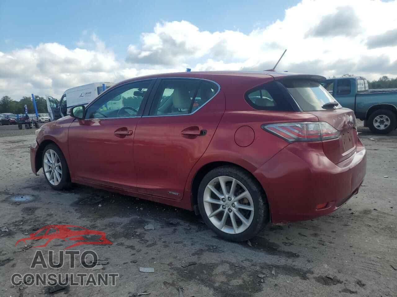 LEXUS CT 200 2012 - JTHKD5BH9C2115149