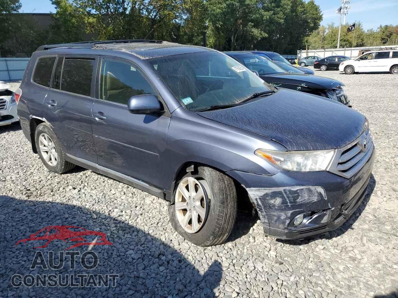 TOYOTA HIGHLANDER 2012 - 5TDBK3EH9CS162665