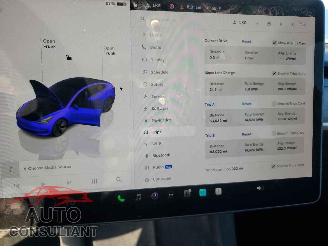 TESLA MODEL 3 2022 - 5YJ3E1EB9NF323891