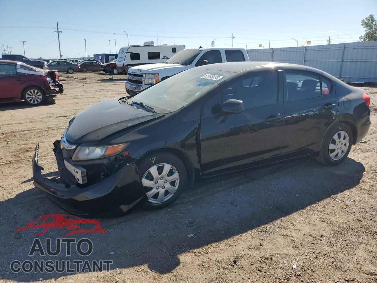 HONDA CIVIC 2012 - 19XFB2F52CE109624