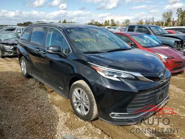 TOYOTA SIENNA 2021 - 5TDESKFC9MS007190