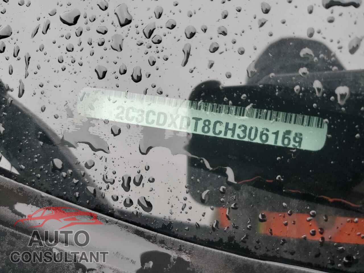 DODGE CHARGER 2012 - 2C3CDXDT8CH306169
