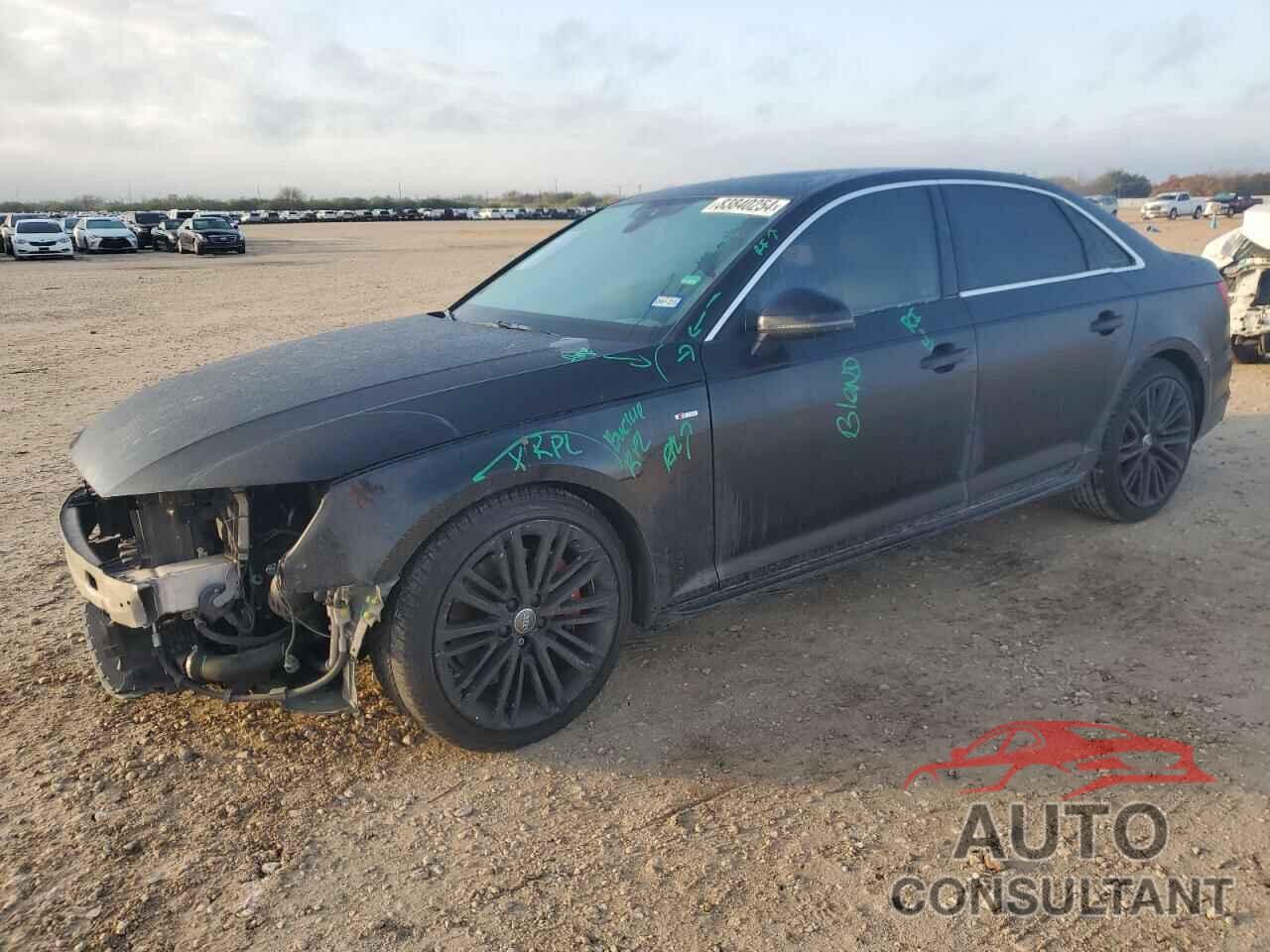 AUDI A4 2017 - WAULNAF42HN010605