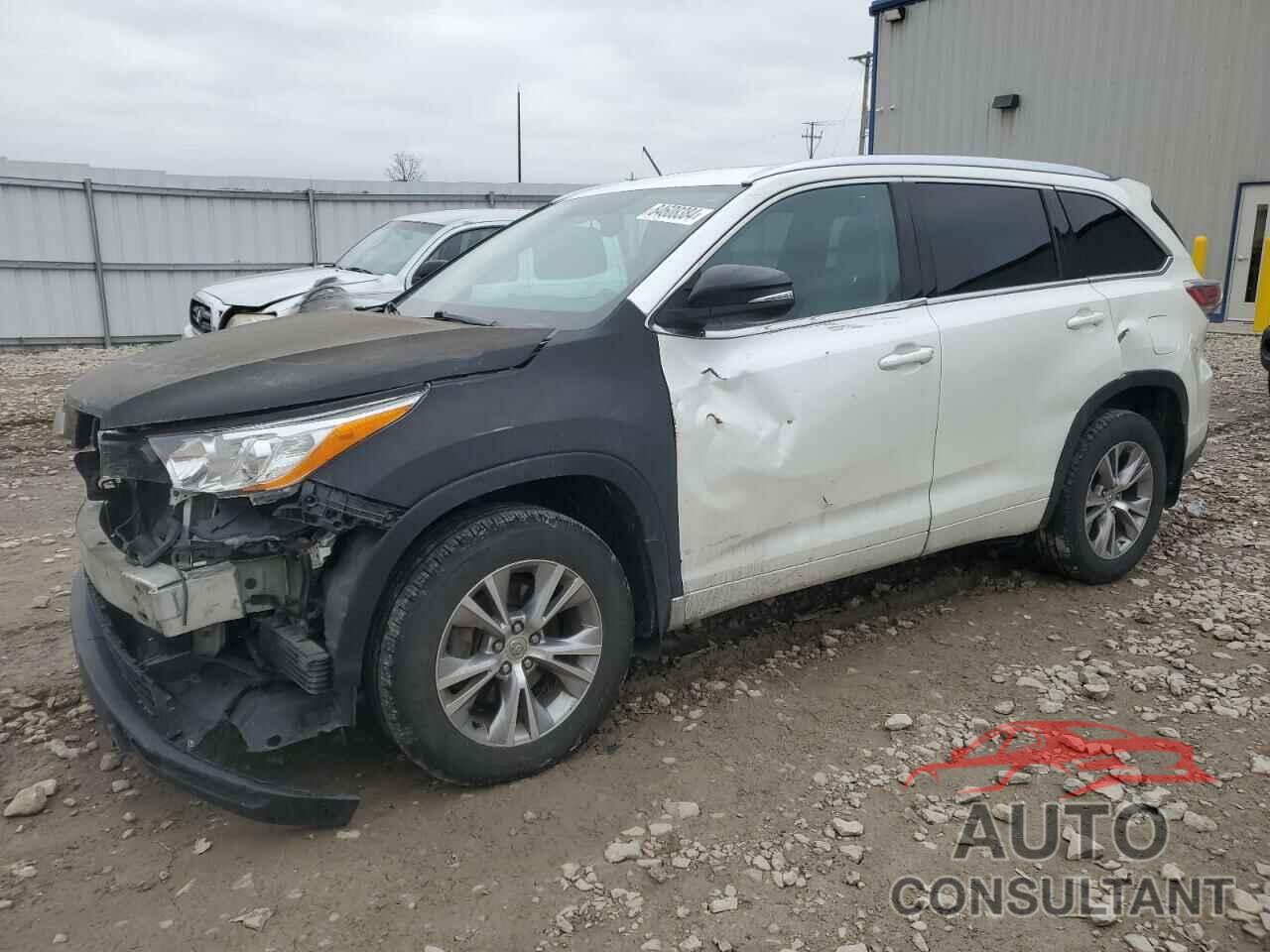 TOYOTA HIGHLANDER 2015 - 5TDJKRFH5FS182140