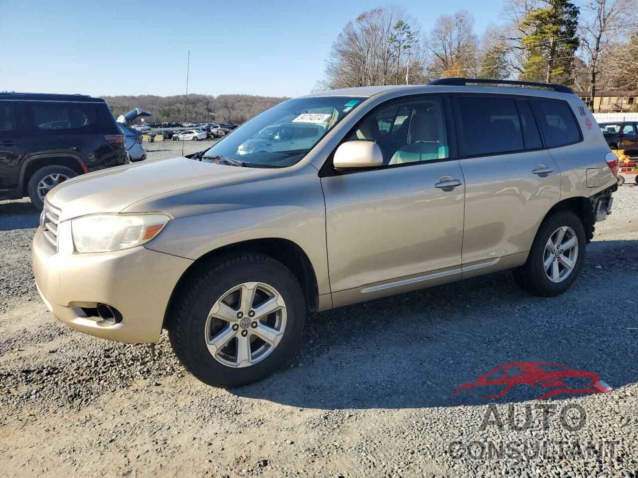 TOYOTA HIGHLANDER 2009 - JTEDA41AX92003255