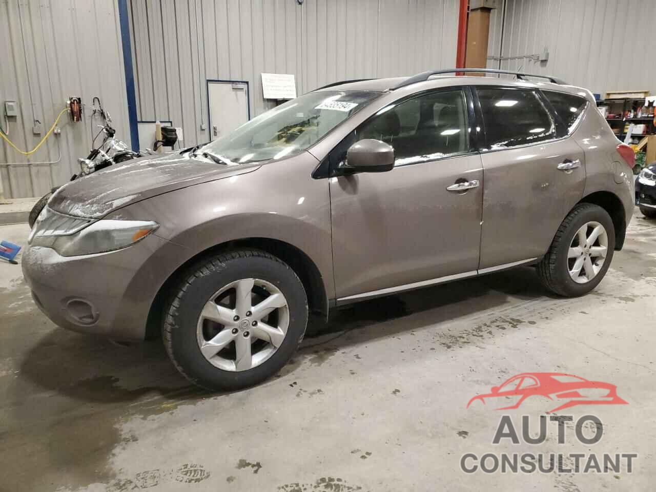 NISSAN MURANO 2009 - JN8AZ18U89W012502
