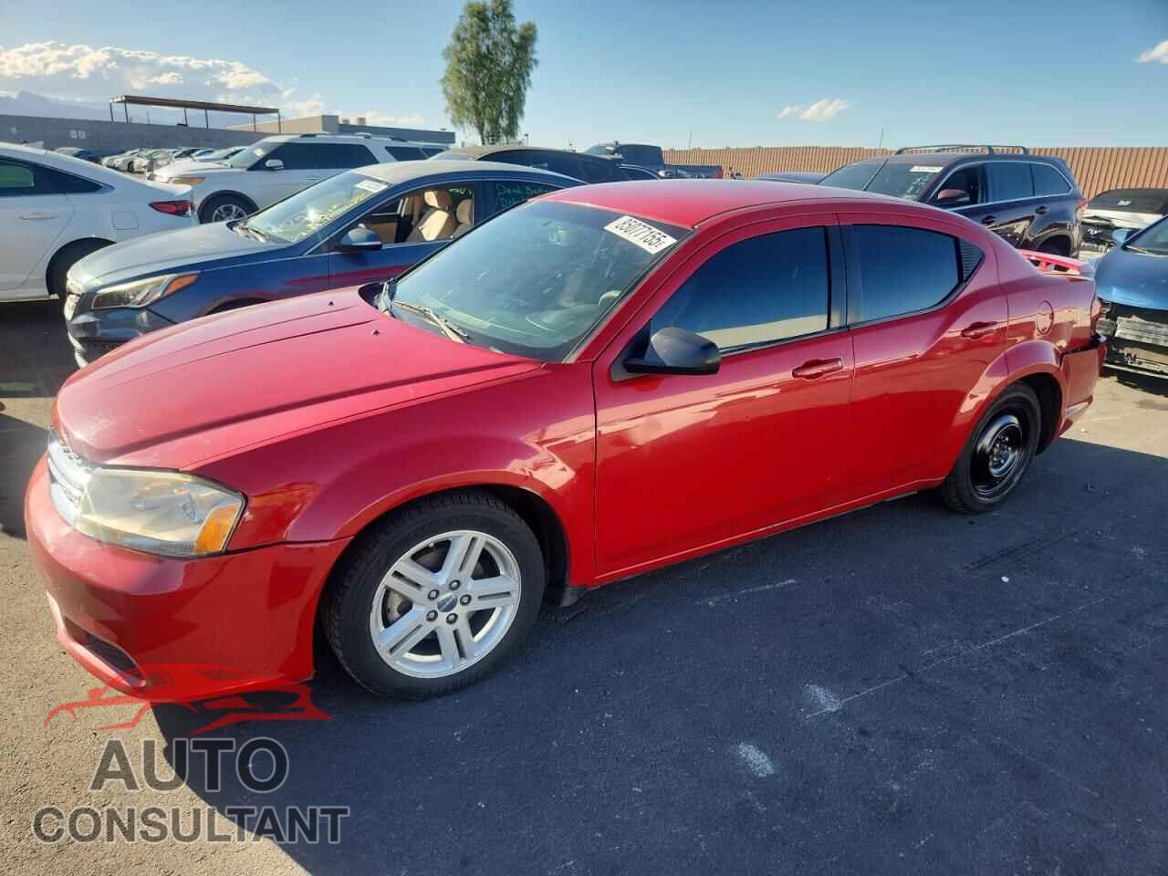 DODGE AVENGER 2013 - 1C3CDZAG8DN582069