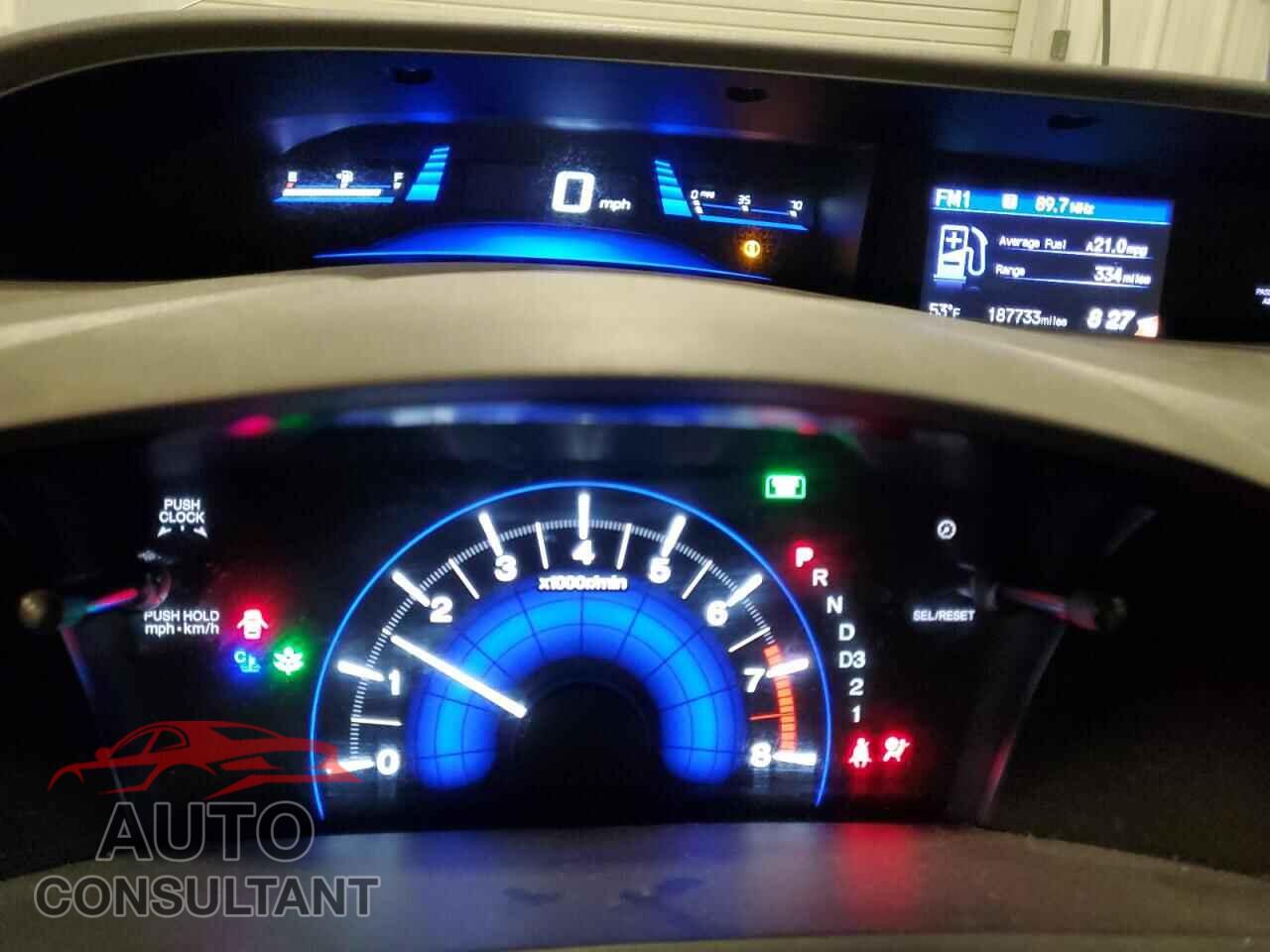 HONDA CIVIC 2012 - JHMFB2F84CS006243