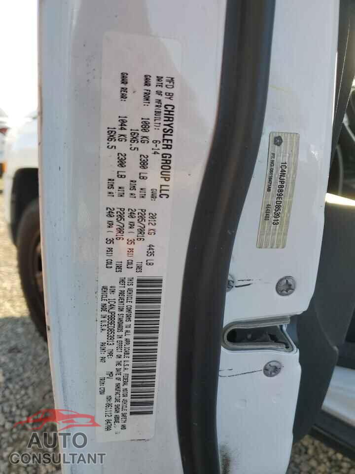 JEEP PATRIOT 2014 - 1C4NJPBB9ED853913