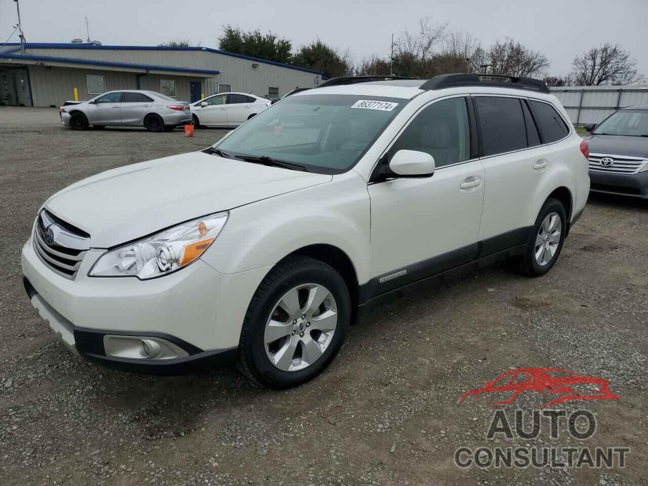 SUBARU OUTBACK 2012 - 4S4BRBLC2C3285847