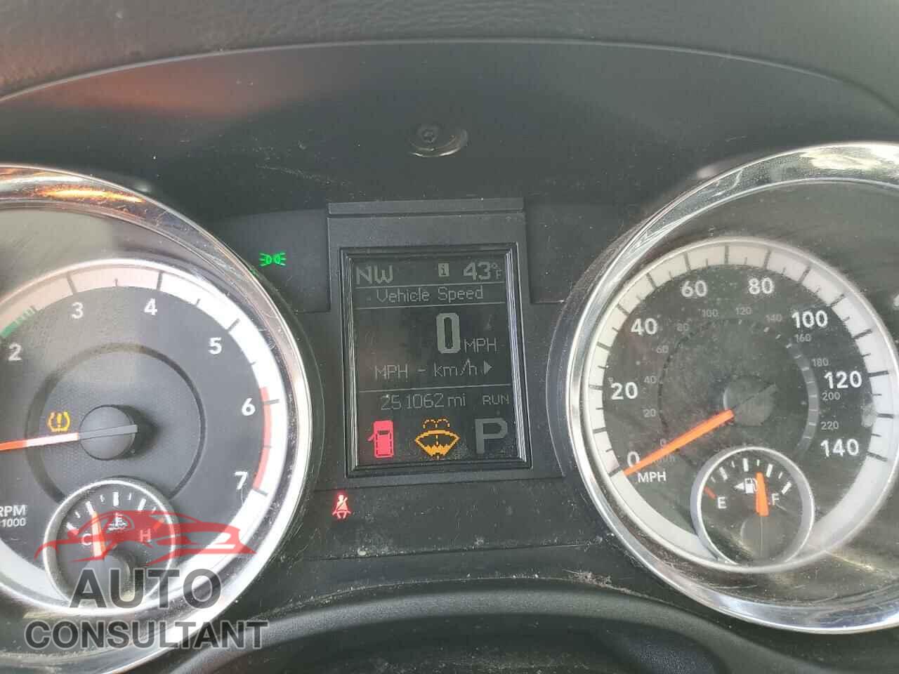 DODGE DURANGO 2012 - 1C4SDJDT9CC322887