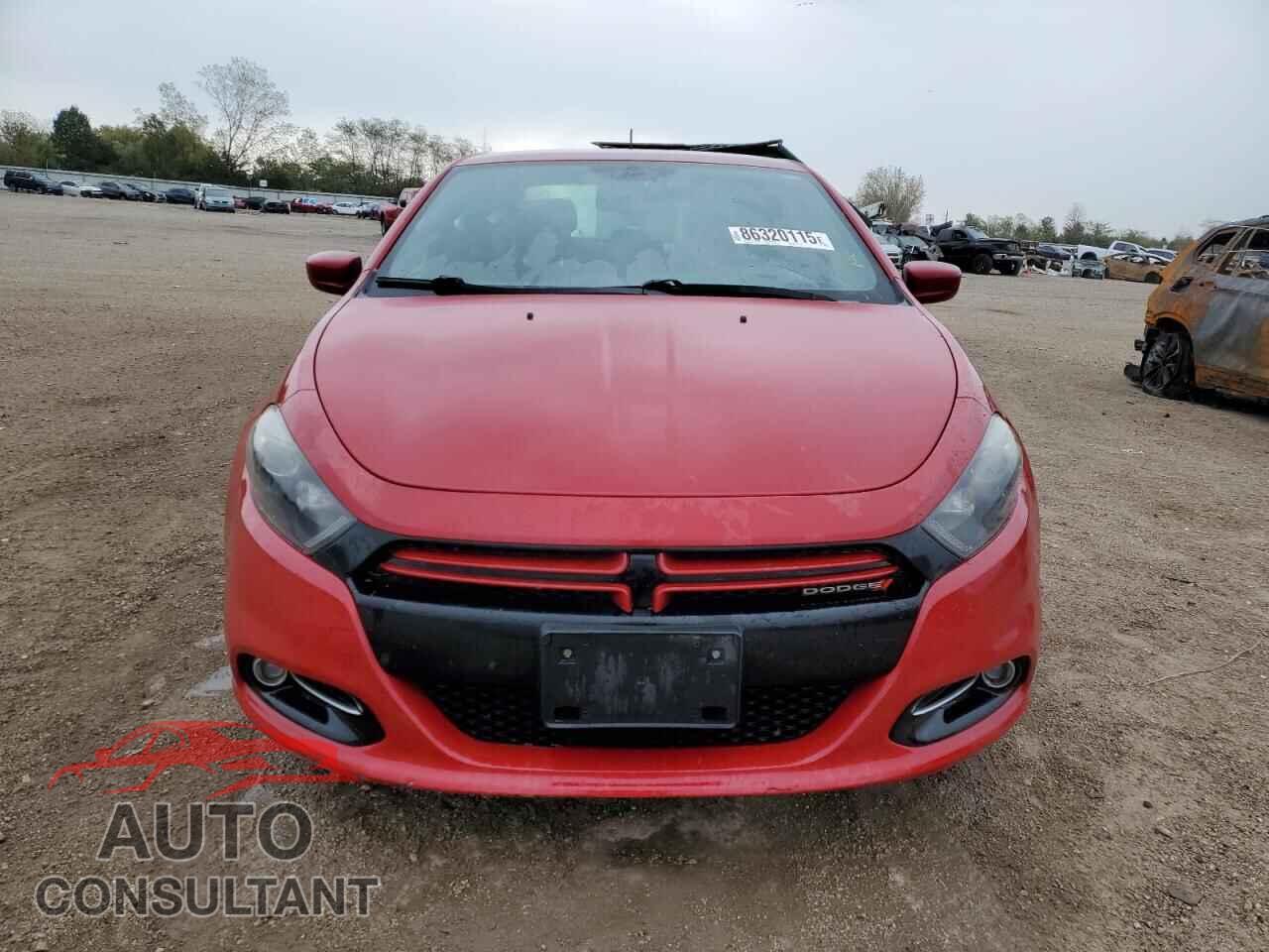 DODGE DART 2013 - 1C3CDFBA6DD126327