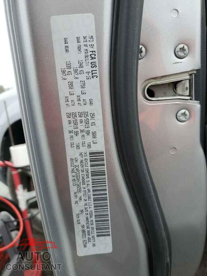 DODGE JOURNEY 2017 - 3C4PDDGGXHT502591