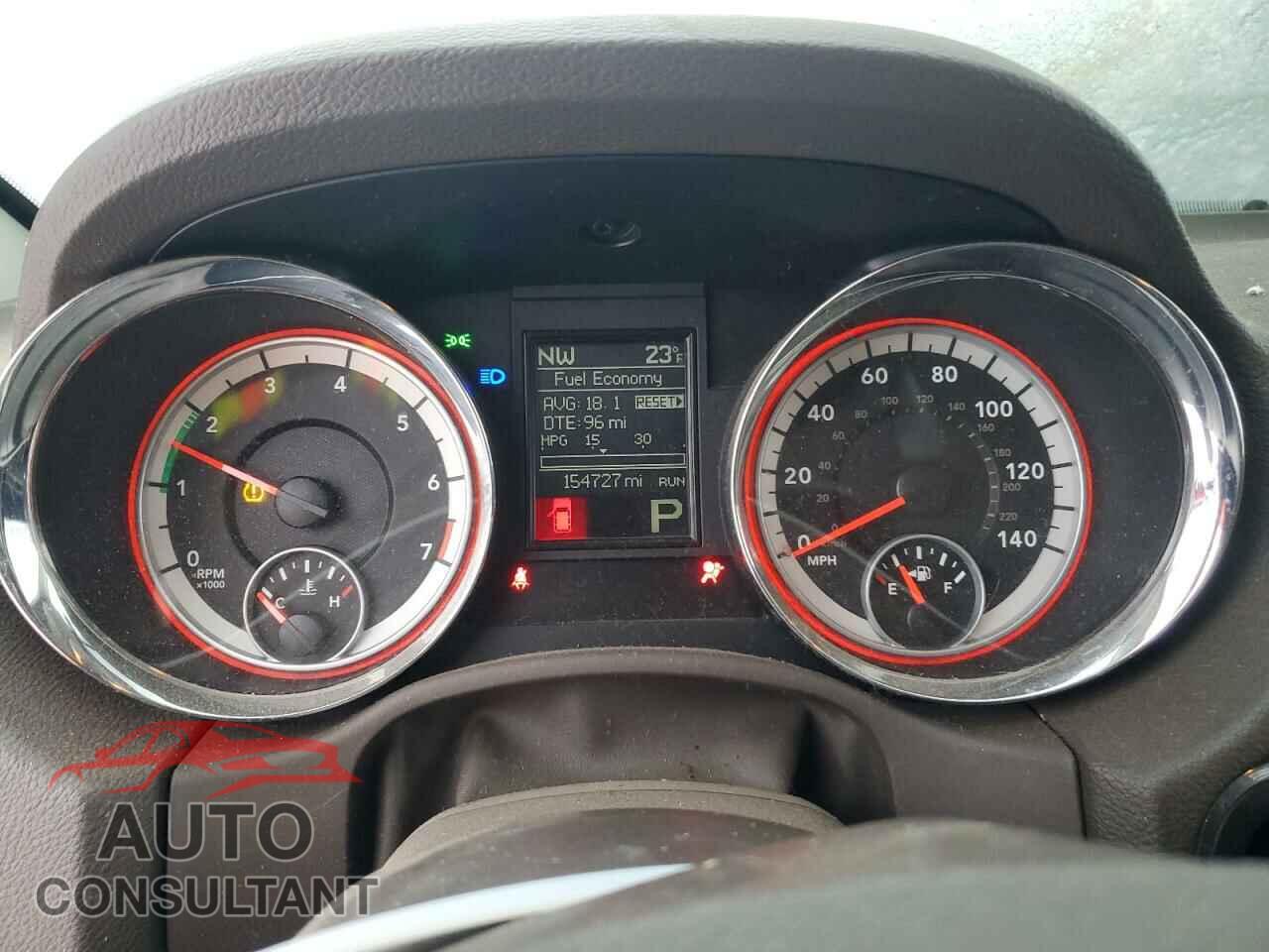 DODGE DURANGO 2012 - 1C4RDJAGXCC168681