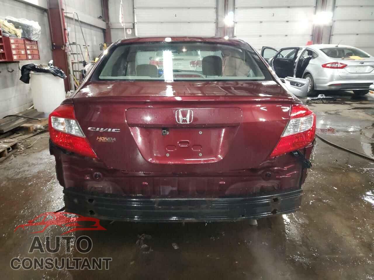 HONDA CIVIC 2012 - 19XFB2F50CE322829