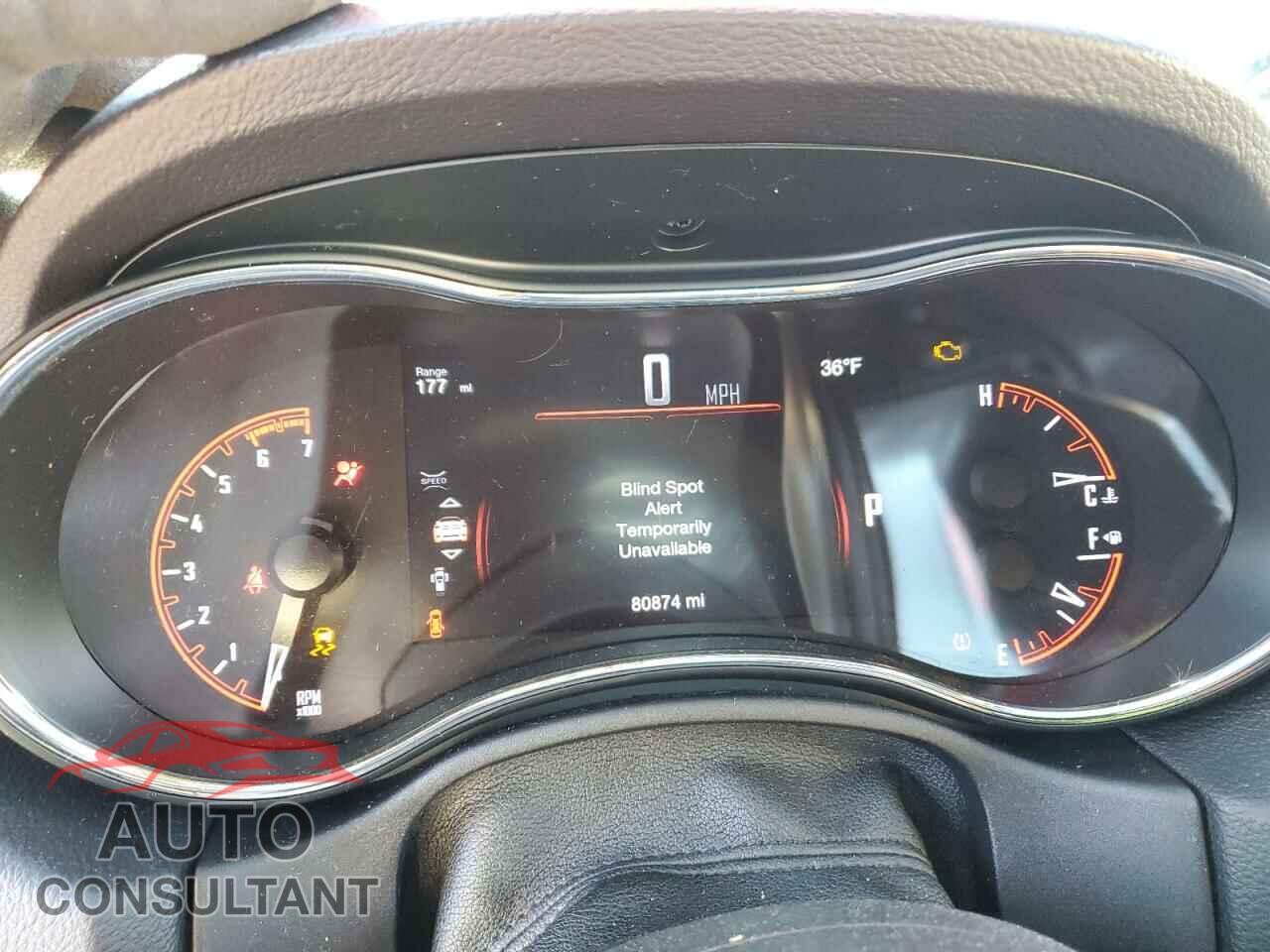 DODGE DURANGO 2017 - 1C4SDJET6HC814038