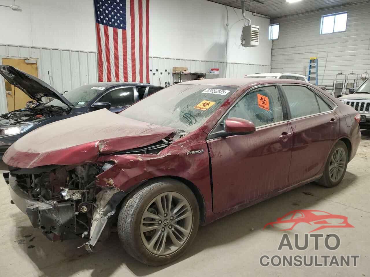 TOYOTA CAMRY 2017 - 4T1BD1FK0HU213655