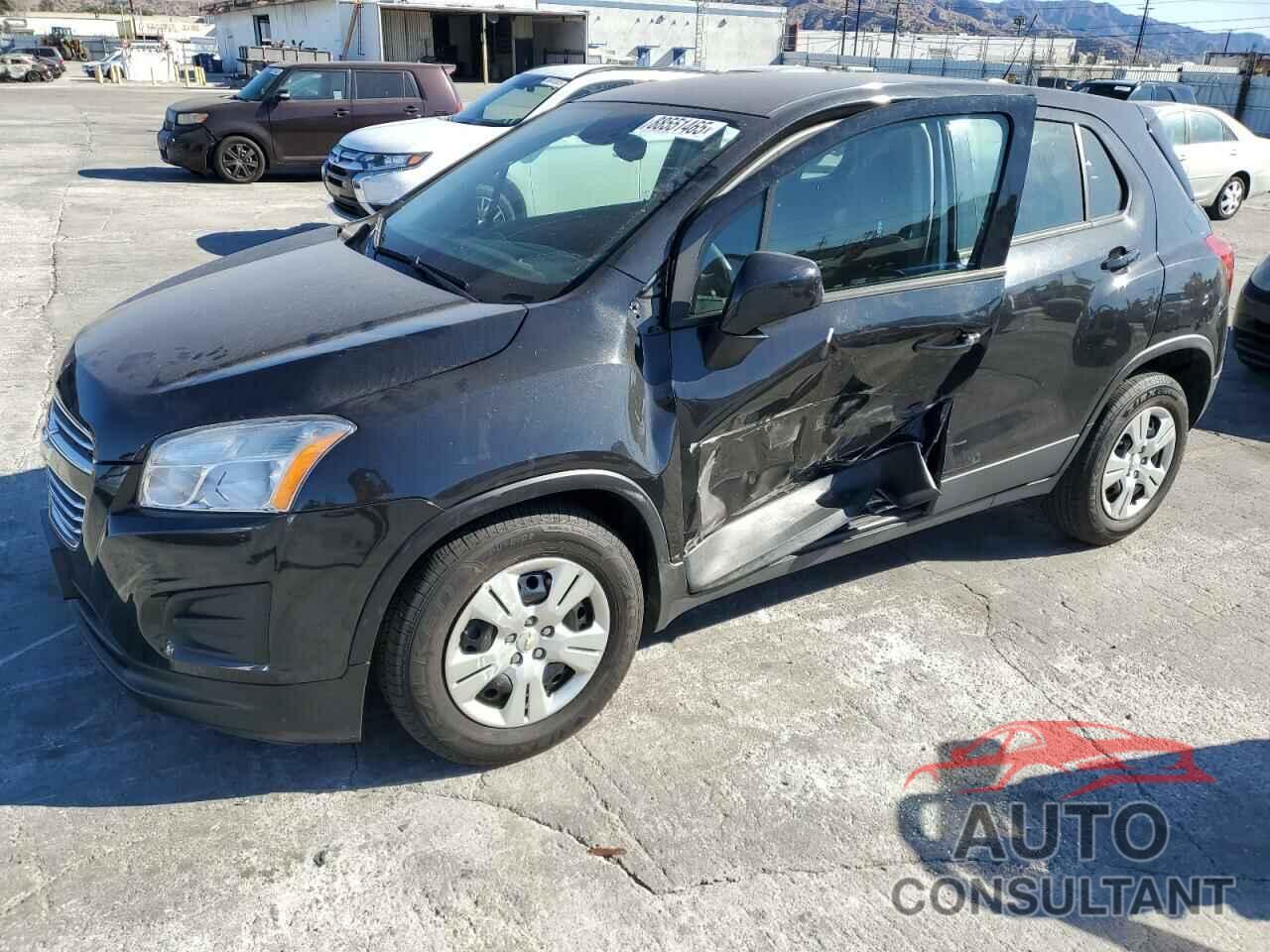 CHEVROLET TRAX 2016 - KL7CJKSB8GB686837