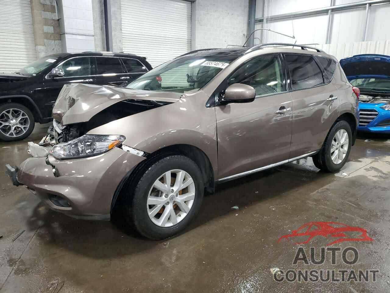 NISSAN MURANO 2012 - JN8AZ1MW6CW201910