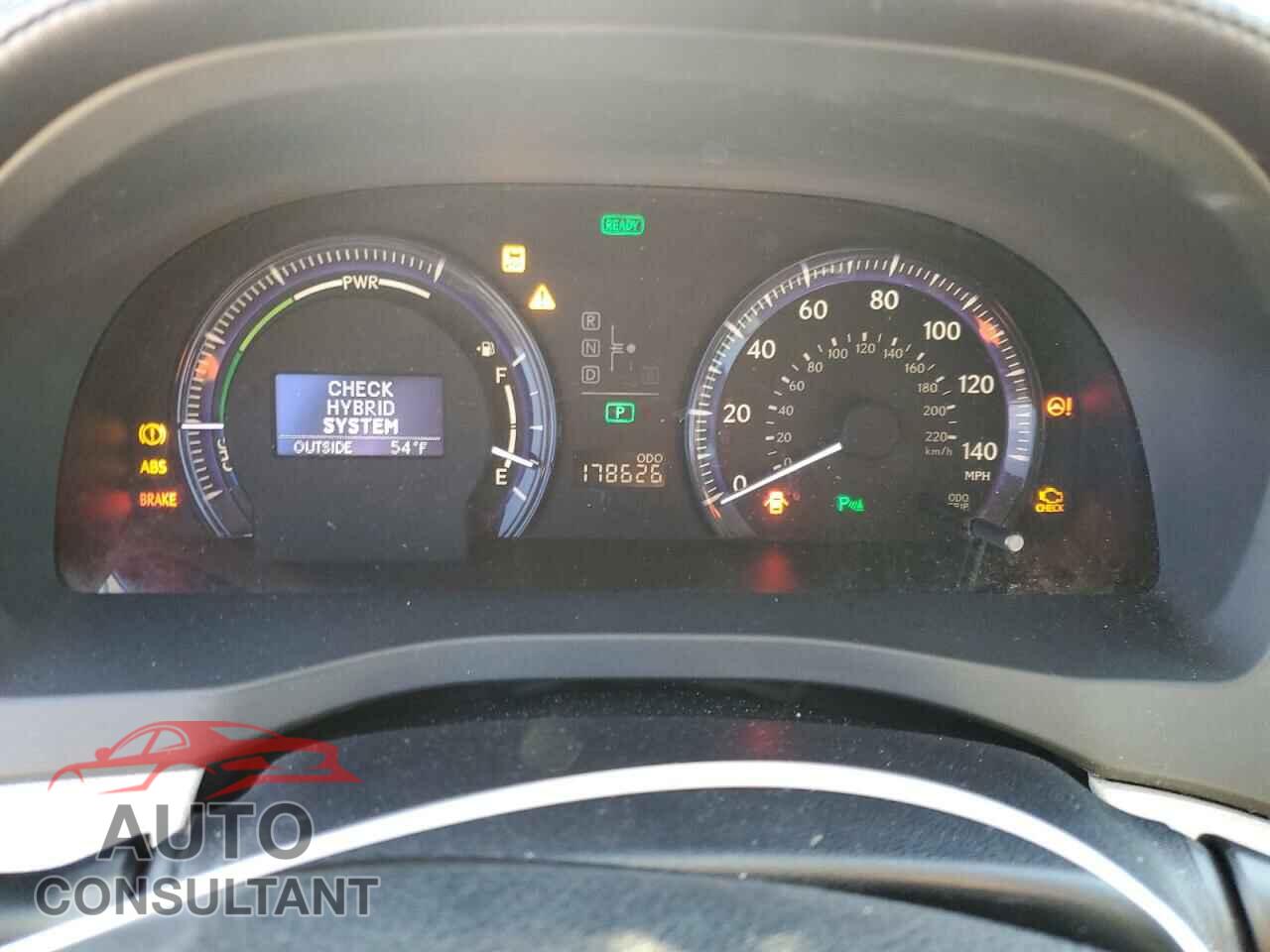 LEXUS HS 2010 - JTHBB1BA1A2021295