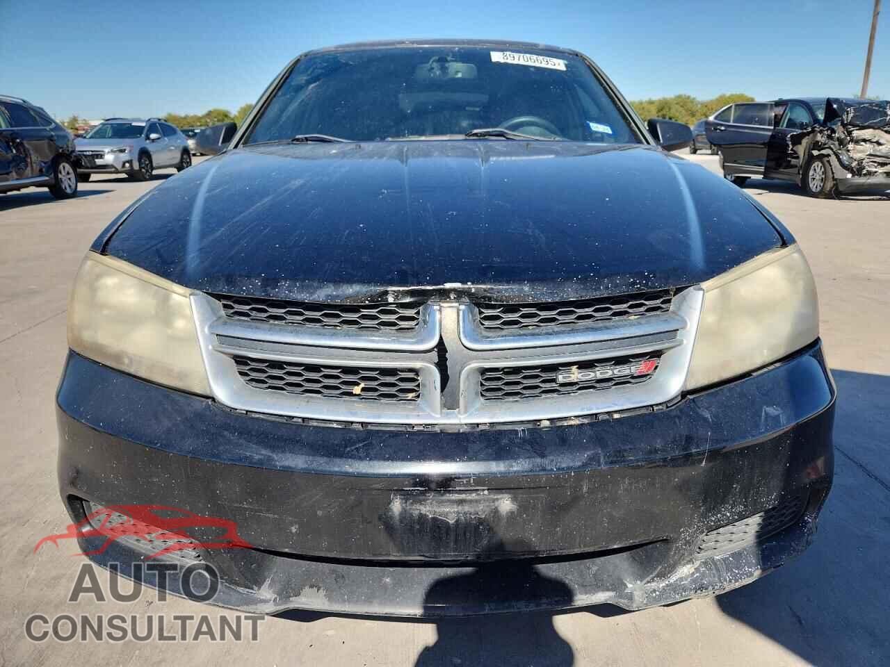 DODGE AVENGER 2013 - 1C3CDZAG9DN756005