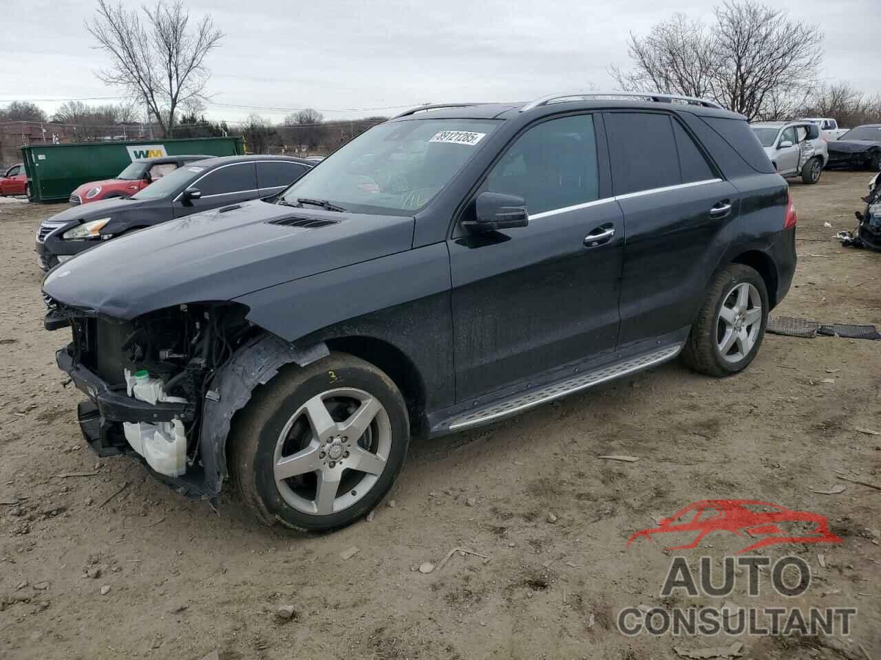 MERCEDES-BENZ M-CLASS 2015 - 4JGDA5HB2FA612345