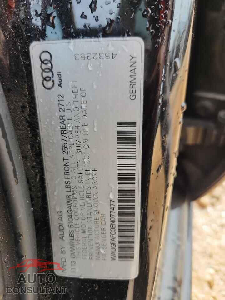 AUDI A6 2014 - WAUGFAFC0EN077477