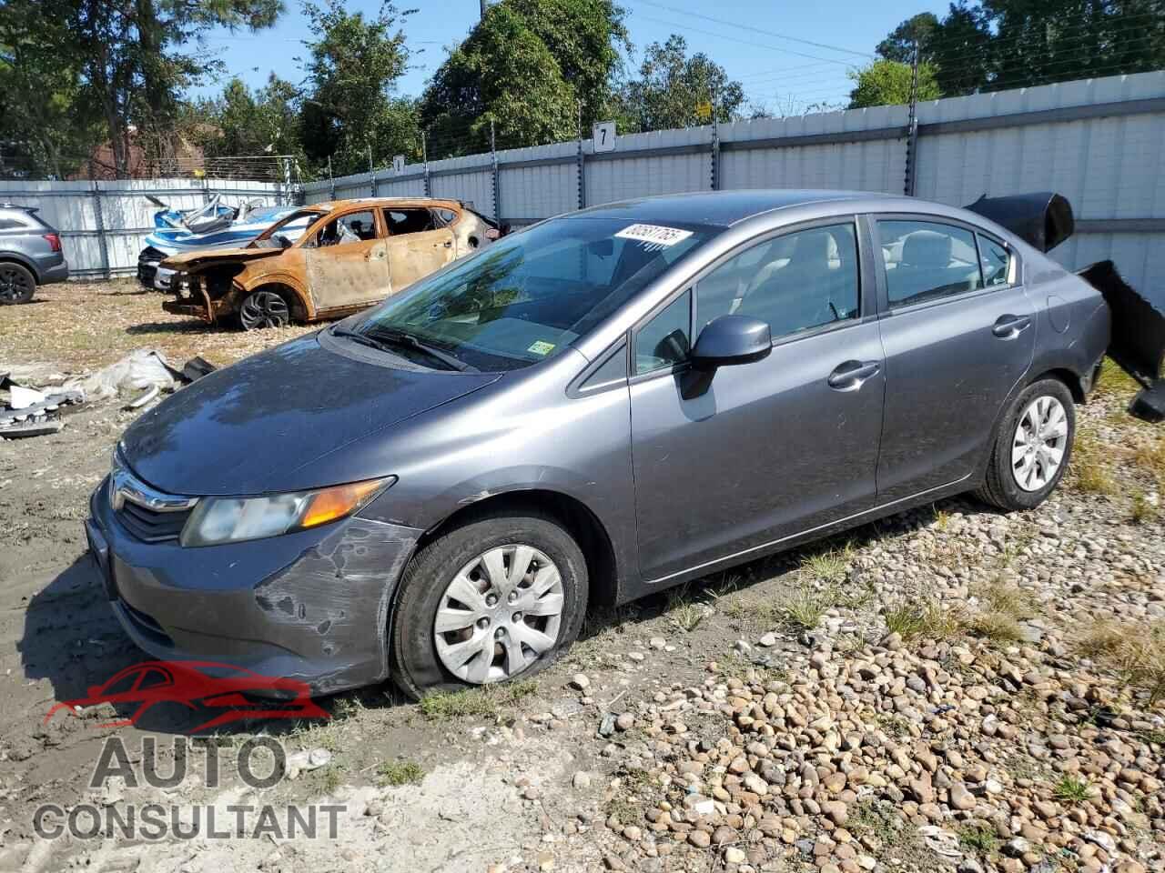 HONDA CIVIC 2012 - 19XFB2F57CE030319