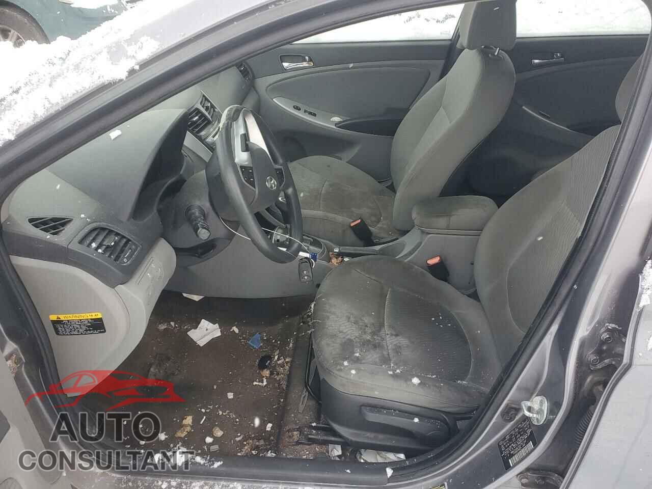 HYUNDAI ACCENT 2014 - KMHCU4AE3EU761362