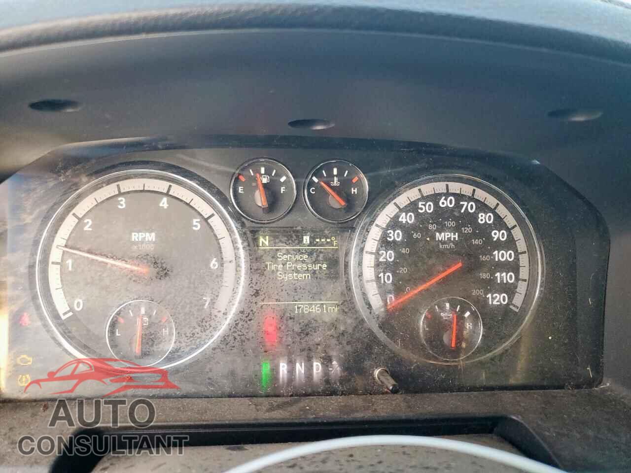 DODGE RAM 1500 2012 - 1C6RD6NT7CS148048