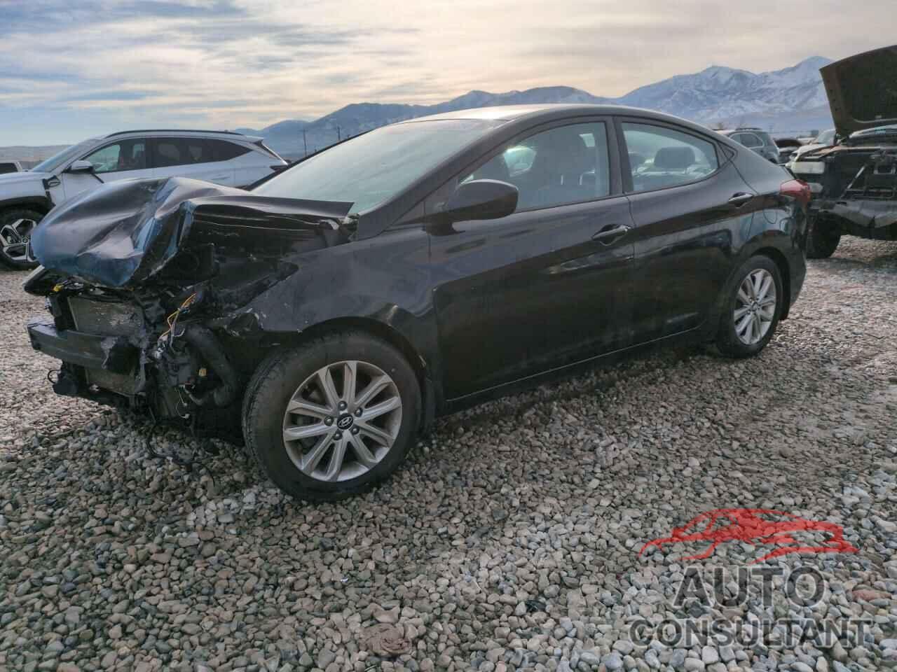 HYUNDAI ELANTRA 2015 - KMHDH4AE4FU342396