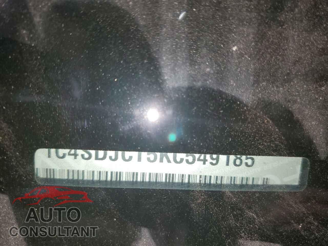 DODGE DURANGO 2019 - 1C4SDJCT5KC549185