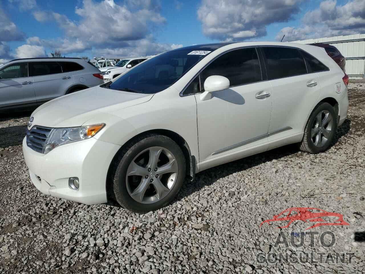 TOYOTA VENZA 2010 - 4T3ZK3BBXAU034557