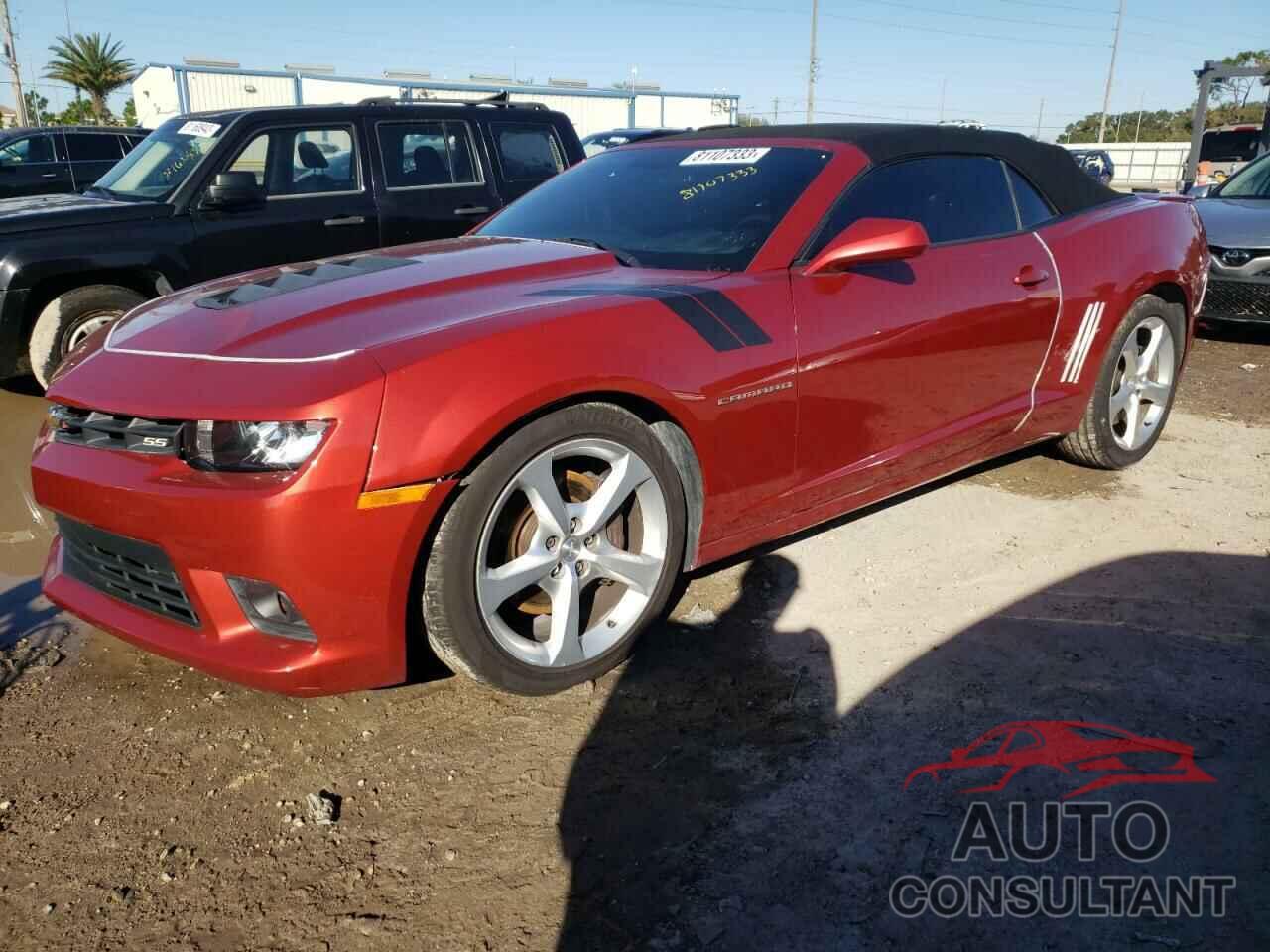 CHEVROLET CAMARO 2015 - 2G1FK3DJ4F9126331