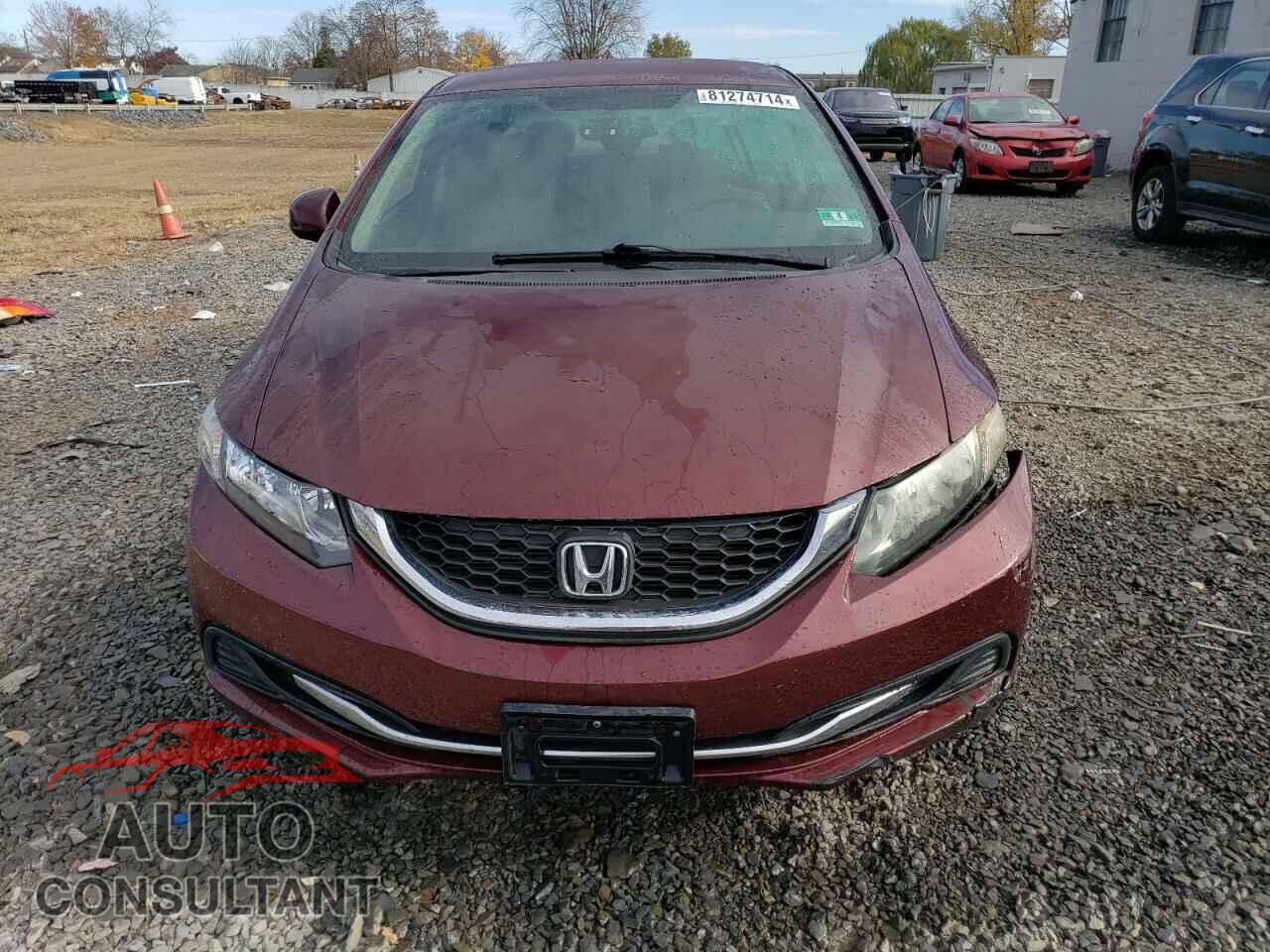 HONDA CIVIC 2013 - 2HGFB2F56DH570431