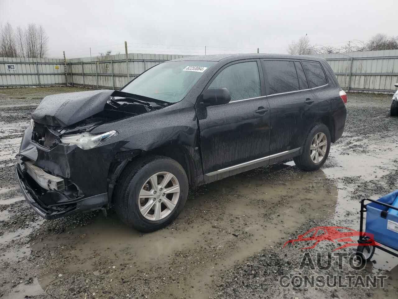 TOYOTA HIGHLANDER 2012 - 5TDBK3EH7CS122472