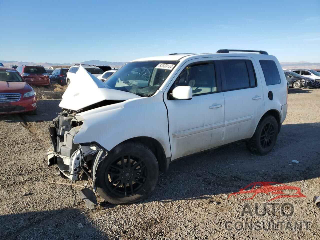 HONDA PILOT 2009 - 5FNYF38459B016686