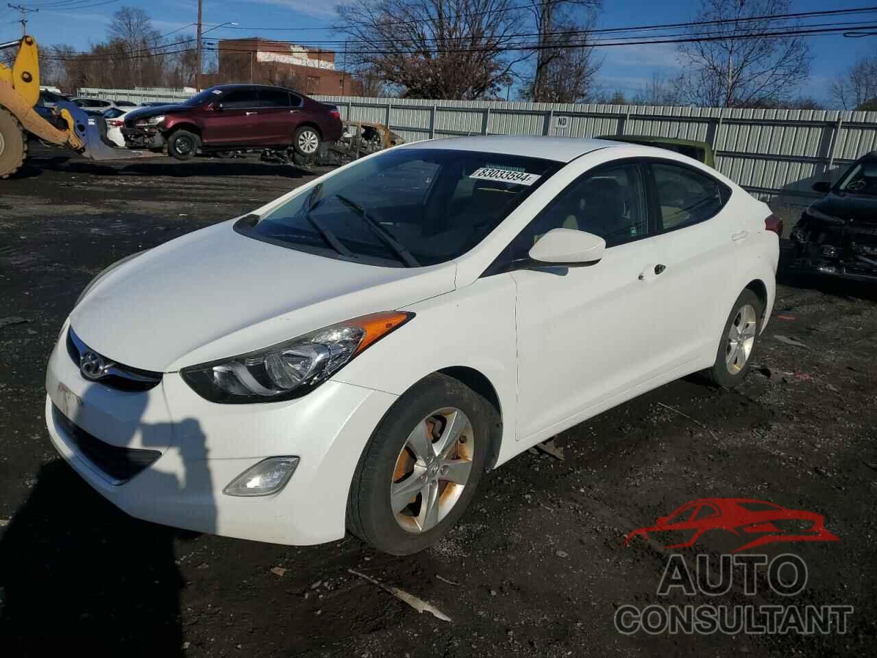 HYUNDAI ELANTRA 2012 - 5NPDH4AE5CH097988