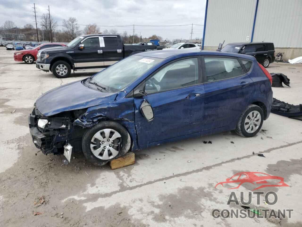 HYUNDAI ACCENT 2017 - KMHCT5AE3HU336625