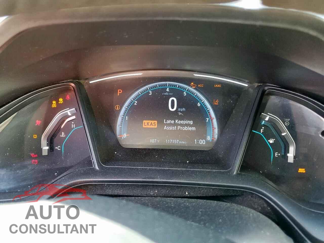 HONDA CIVIC 2019 - 2HGFC2F68KH542844