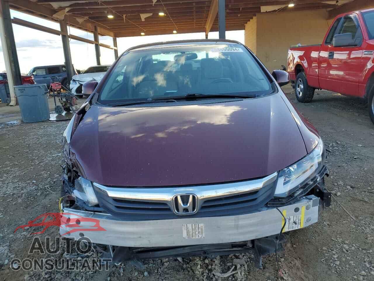 HONDA CIVIC 2012 - 19XFB2F50CE027181