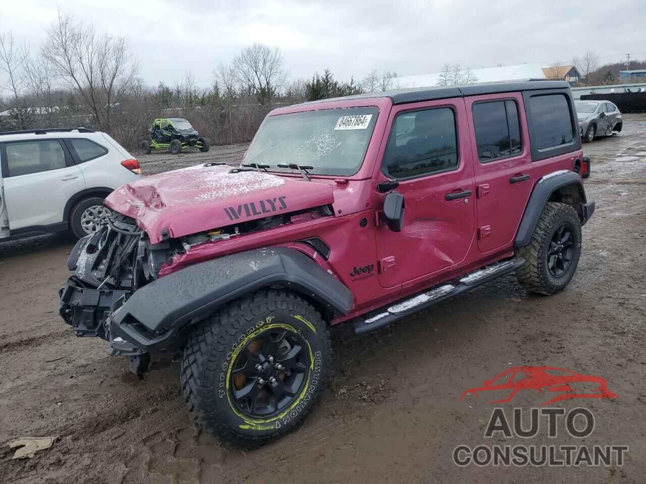 JEEP WRANGLER 2021 - 1C4HJXDN9MW846323